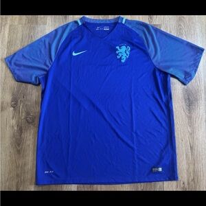 HOLLAND NATIONAL TEAM 2016/2017 AWAY FOOTBALL SHIRT NIKE SIZE XXL SOCCER